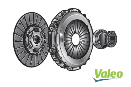 Комплект сцепления (430мм) MAN TGM II, TGS II, TGX II 02.20- Valeo 827619