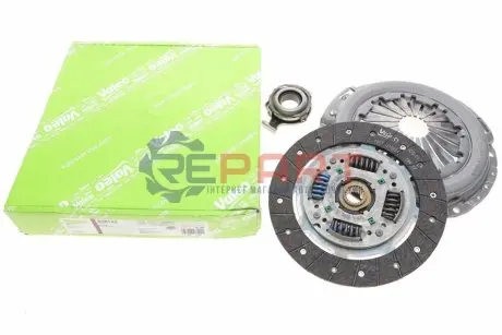Комплект зчеплення з підшипником (218мм) ALFA ROMEO MITO CITROEN NEMO FIAT DOBLO, DOBLO CARGO, FIORINO, GRANDE PUNTO, IDEA, LINEA, PALIO, PUNTO, PUNTO EVO, QUBO, SIENA, STRADA 1.2-1.6D 06.03 Valeo 828142 Купити в Україні