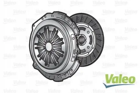Комплект зчеплення (254мм) FORD TRANSIT, TRANSIT TOURNEO 2.2D/2.4D 01.00-08.14 Valeo 828410 Купити в Україні