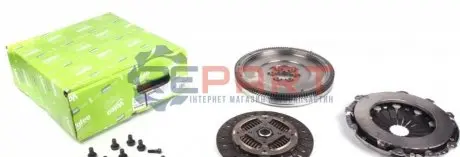 Демпфер (глухий) + комплект зчеплення VW Sharan/Galaxy/Alhambra 1.9TDi 97 Valeo 835006