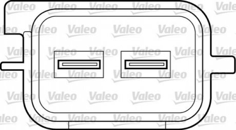 Склопідіймач Valeo 850958