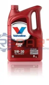 Мастило моторне MAXLIFE C3 5W30 5L VALVOLINE MAXLIFE5W30C35L