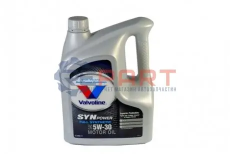 Олива для двигуна VALVOLINE SYNPOWER5W304L Купити в Україні