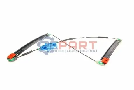 Склопідіймач (передній) Audi A4 00-08 (L) (електро) (без моторчика) Van Wezel 0325261 Купити в Україні