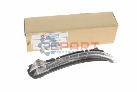 Повторювач повороту на дзеркало Audi A6 10-18 (L) (білий) Van Wezel 0342915 Купити в Україні