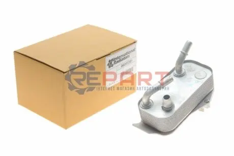 Фото Радіатор масляний АКПП BMW 1(E81-88)/3(E90-93) 1.6-3.0D 04-15 (теплообмінник) M47/N43/N45/N46/N47 Van Wezel (06003351) зображення 1