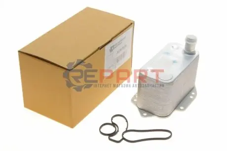 Фото Радіатор масляний BMW 3 (E90/E93)/5 (E60/E61)/6 (E63/E64) 02-13 (теплообмінник) M57 Van Wezel (06003554) зображення 1