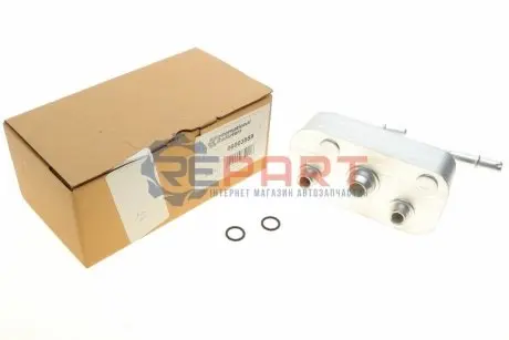 Фото Радіатор масляний BMW 3 (E46)/X3 (E83) 1.6-3.2 98-10 M47/M52/M54/M57/N47 (теплообмінник) (АКПП) Van Wezel (06003559) зображення 1