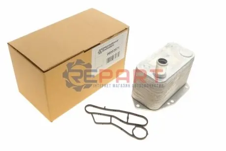 Радіатор масляний BMW 3 (E46)/5 (E39)/7 (E38) 3.0D 98-05 M57 D30 (теплообмінник) Van Wezel 06003571 Купити в Україні