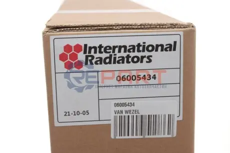 Фото Радиатор кондиционера BMW1(F20/11)-3(F30/11) (выр-во) Van Wezel (06005434) изображение 1