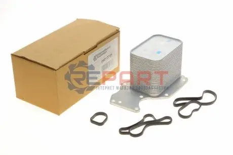 Фото 1 — Радіатор масляний BMW 3 (F30/F80)/5 (F10/G30/F90)/7 (G11/G12) 11- (теплообмінник) B47/N47 Van Wezel (06013705) Фото Радіатор масляний BMW 3 (F30/F80)/5 (F10/G30/F90)/7 (G11/G12) 11- (теплообмінник) B47/N47 Van Wezel (06013705) зображення 1