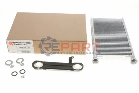 Радіатор пічки BMW 3 (F30/F80) 12-18 B47/B48/N13/N20/N47/N57 Van Wezel 06016701 Купити в Україні