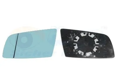 Скло дзеркала (з підігрівом) BMW 5 (E60/ E61) 02-10 (L) Van Wezel 0655837