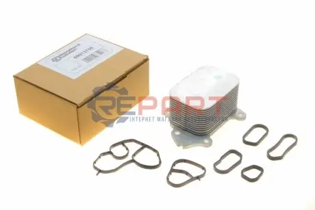 Радіатор масляний Citroen Berlingo/Peugeot Partner/Expert/Fiat Scudo 1.6hdi 07- (теплообмінник) Van Wezel 09013700 Купити в Україні