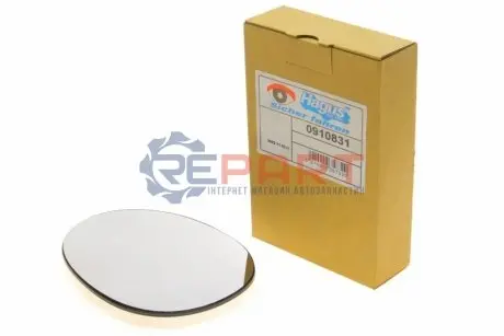 Скло дзеркала Citroen C1/Peugeot 107 1.0/1.4 HDi 05- (L) Van Wezel 0910831 Купити в Україні