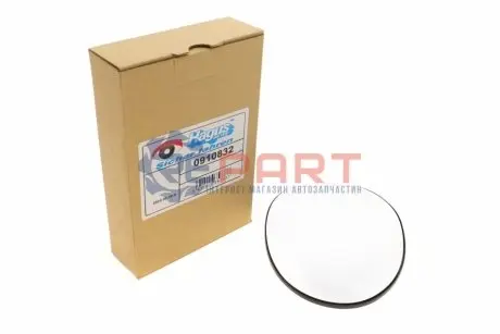 Скло дзеркала Citroen C1/Peugeot 107 1.0/1.4 HDi 05- (R) Van Wezel 0910832 Купити в Україні
