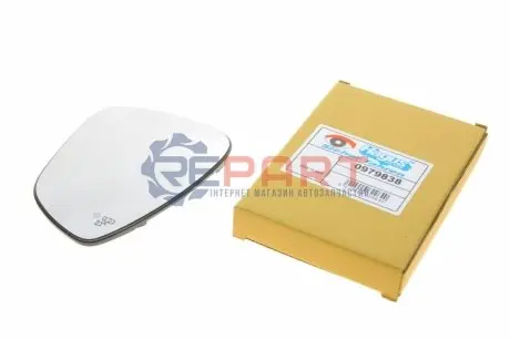 Скло дзеркала (з підігрівом) Citroen C3/C4/Opel Crossland 13- (R) Van Wezel 0979838 Купити в Україні