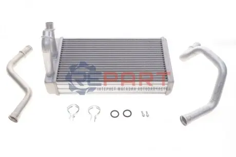 Радіатор пічки Nissan Navara/Patfinder 2.5/3.0 05- Van Wezel 13006373 Купити в Україні