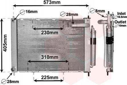 Теплообменник Van Wezel 1300M370 (фото 1)