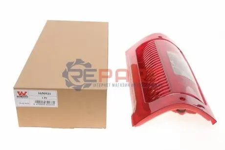Ліхтар задній Peugeot Boxer/Fiat Ducato 2.0/2.3/2.8HDi 02-06 (L) Van Wezel 1650931 Купити в Україні