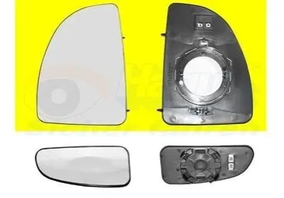 Скло дзеркала (з підігрівом) Citroen Jumper/ Fiat Ducato/ Peugeot Boxer 02-06 (L) (нижнє) Van Wezel 1747837