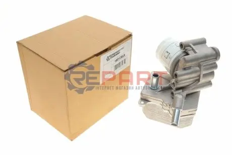 Фото Радіатор масляний Ford Transit 2.2TDCI 06- (теплообмінник) Van Wezel (18013625) зображення 1