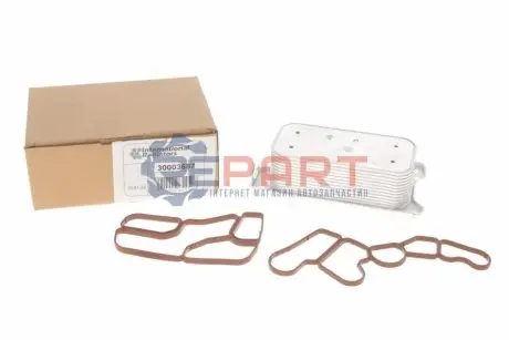 Фото Радіатор масляний MB E-class (W212) 09- (теплообмінник) Van Wezel (30003687) зображення 1