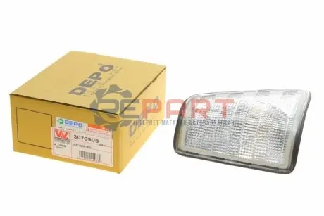 Повторювач повороту на дзеркало MB T1 77-96 (R) (білий) Van Wezel 3070908 Купити в Україні