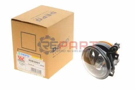 Фото 1 — Фара протитуманна MB Sprinter (W906) 06- (L) Van Wezel (3083997) Фото Фара протитуманна MB Sprinter (W906) 06- (L) Van Wezel (3083997) зображення 1