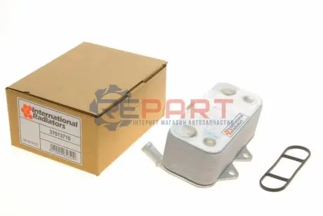 Радіатор масляний Opel Astra G/Vectra/Zafira A 2.0/2.2D 96- (теплообмінник) Van Wezel 37013710 Купити в Україні