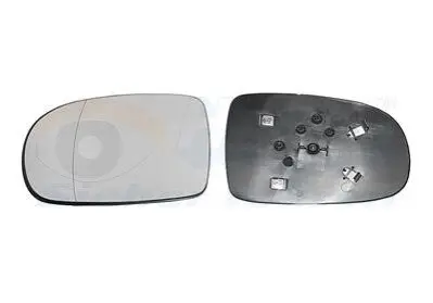 Скло дзеркала (з підігрівом) Opel Corsa C 1.0-1.8 00-09 (L) Van Wezel 3777837