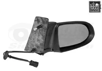 Дзеркало зовнішнє Van Wezel 3790806