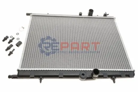 Радиатор, охлаждение двигателя Van Wezel 40002300
