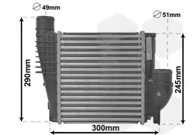Теплообмінник Van Wezel 40004385 Купити в Україні