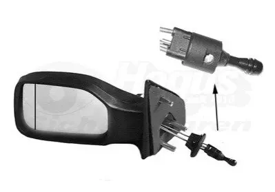 Зеркало наружное Van Wezel 4009813