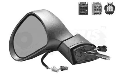 Дзеркало зовнішнє Van Wezel 4029817