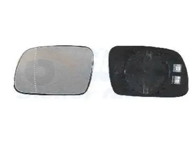 Скло дзеркала (з підігрівом) Peugeot 307 1.4-2.0 HDi 00- (R) Van Wezel 4040838