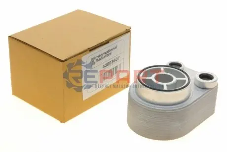 Радіатор масляний Renault Kangoo/Megane II/III 1.5dCi 02- (теплообмінник) Van Wezel 43003607 Купити в Україні