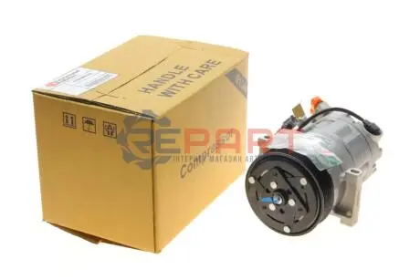 Фото 1 — Компресор кондиціонера Renault Scenic III/Megane III 1.2/1.6dCi 11- Van Wezel (4300K630) Фото Компресор кондиціонера Renault Scenic III/Megane III 1.2/1.6dCi 11- Van Wezel (4300K630) зображення 1