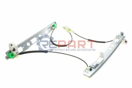 Склопідіймач (передній) Renault Megane 02-08 (R) (електро) (без моторчика) Van Wezel 4327264 Купити в Україні