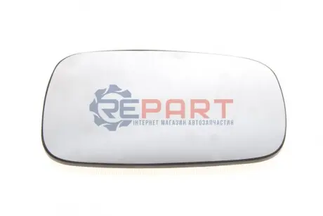 Скло дзеркала (з підігрівом) Renault Clio III/Megane II 02- (R) Van Wezel 4327838