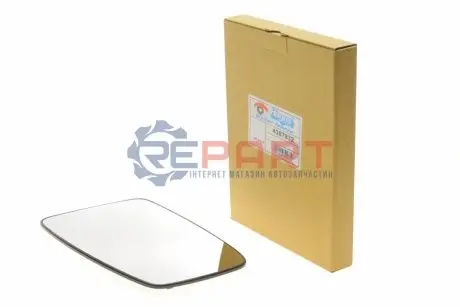 Скло дзеркала Renault Master II/Opel Movano A/Nissan Interstar 00- (R) (верхн.) Van Wezel 4387832 Купити в Україні