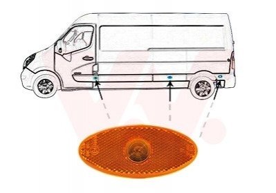 Side Marker Light Van Wezel 4388975 (фото 1)