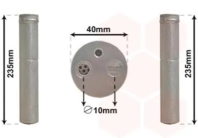 Фото Осушувач, система кондиціонування повітря Van Wezel (5300D017) зображення 1