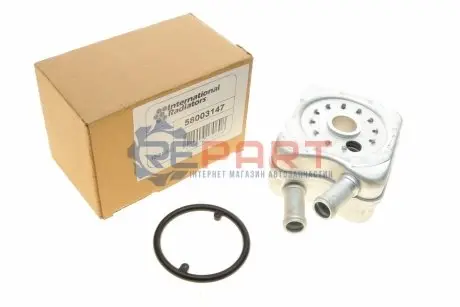 Радіатор масляний VW Caddy III/Golf/Skoda Octavia 1.6-2.0 96-10 (теплообмінник) Van Wezel 58003147 Купити в Україні