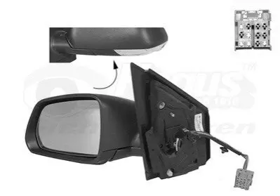 Зеркало наружное Van Wezel 5828807