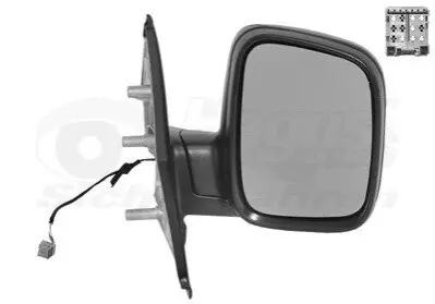 Зеркало наружное Van Wezel 5896808
