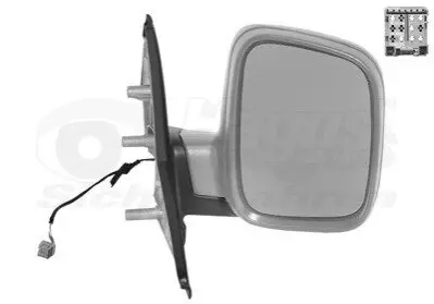 Зеркало наружное Van Wezel 5896818