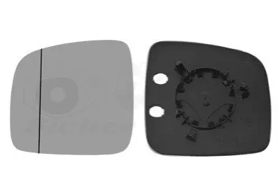 Скло дзеркала VW Caddy/T5 03- (L) Van Wezel 5896831