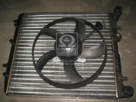 Радиатор, охлаждение двигателя - (6Q0121253, 6Q0121201BT, 6Q0121201HA) Van Wezel 76002013 (фото 1)